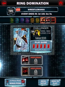 2K WWE Supercard - RD menu - partial ice