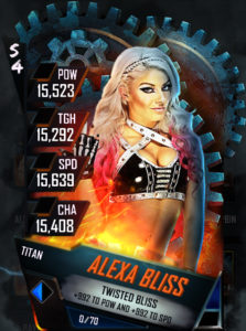 New Card Tiers - Alexa Bliss (Titan)