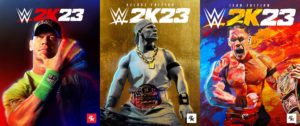 WWE 2K23 Cover Slate Key Art small